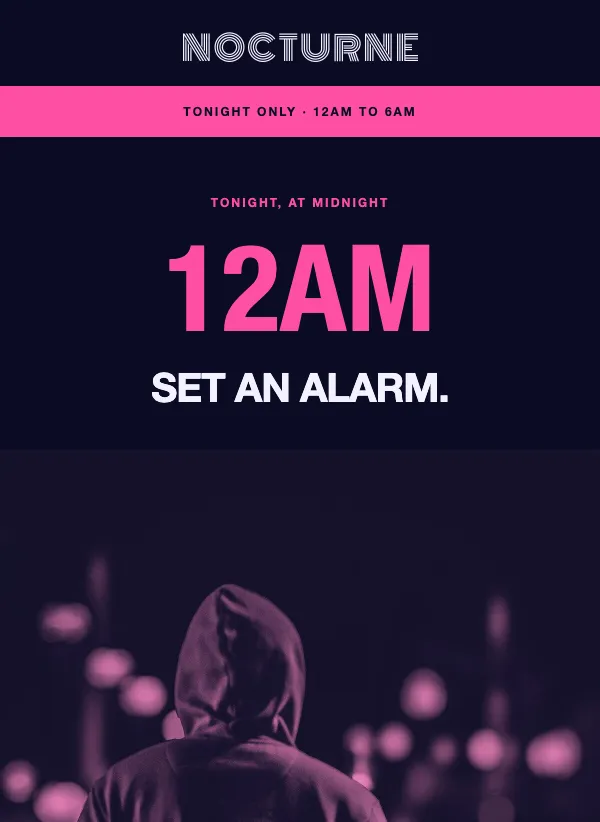 Drop - Block Midnight email template