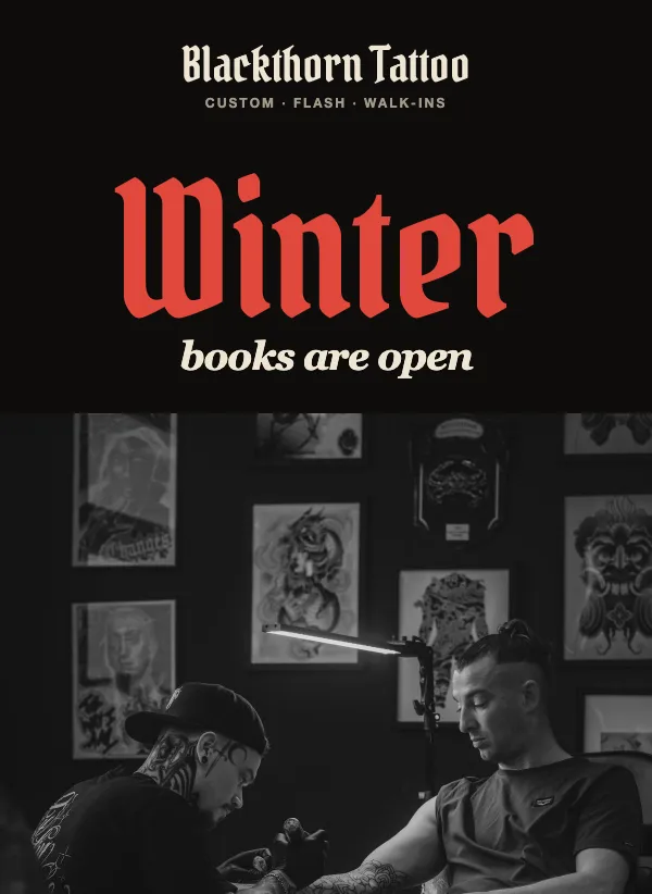 Books Open - Winter email template