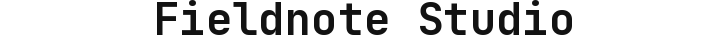 Fieldnote Studio