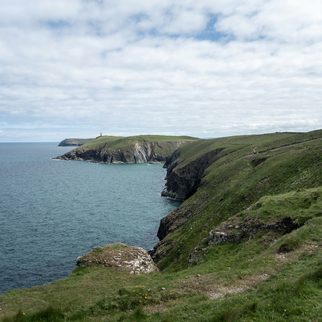 The headland path above the bay