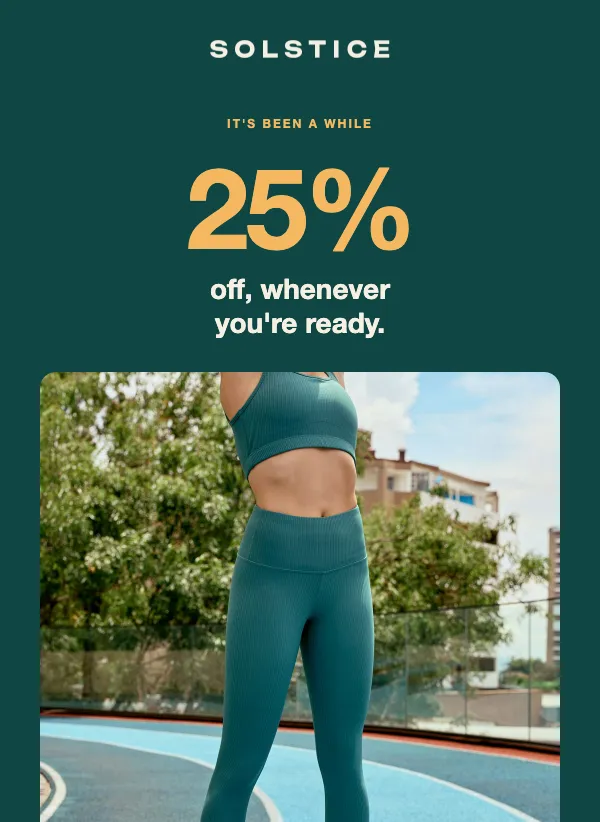 Win-back Offer - Changelog email template